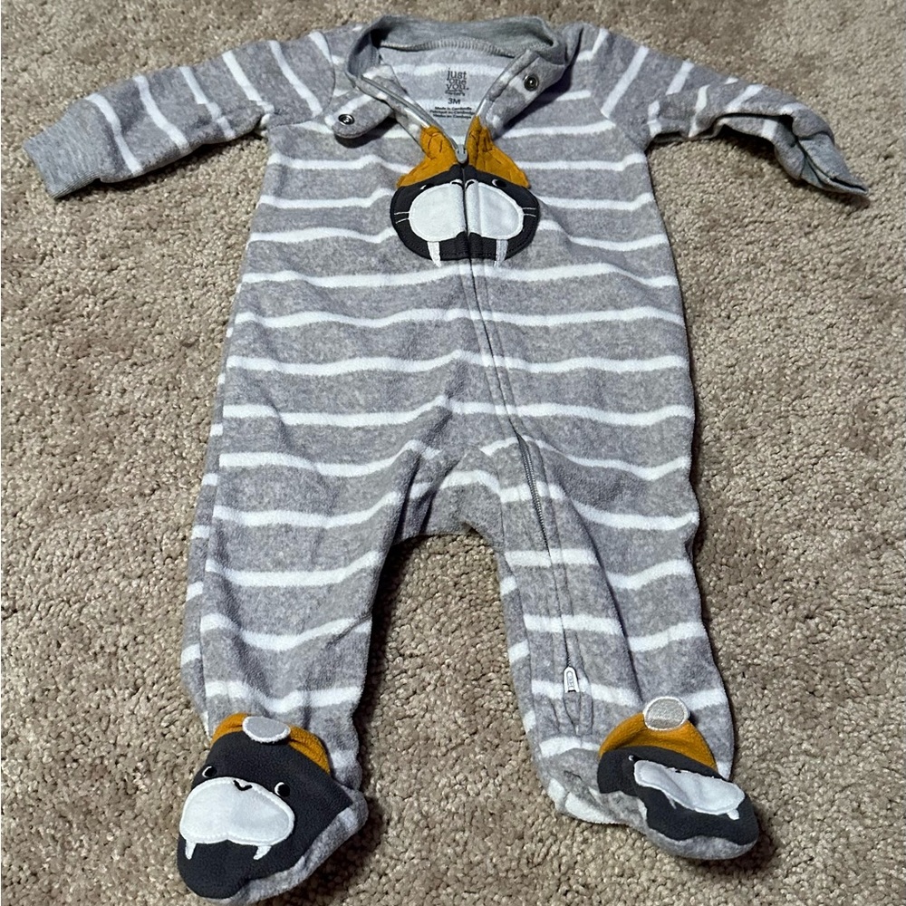 5 fleece Carters sleepers - Picture 6 of 11
